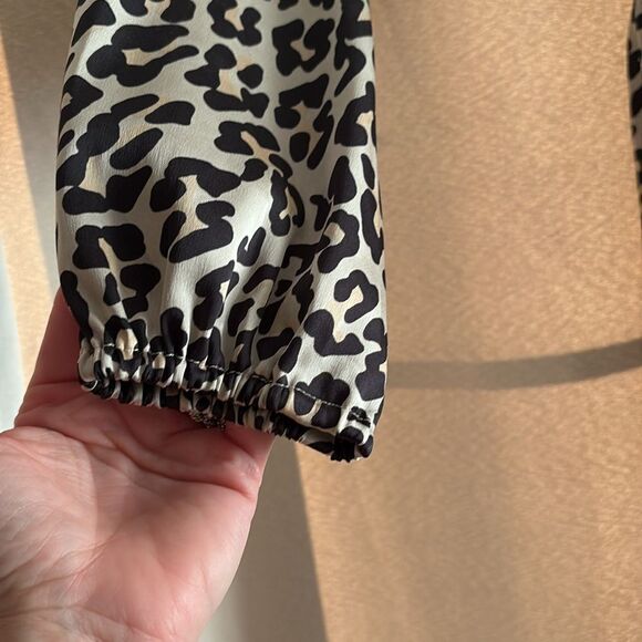 Loft cheetah print dress - Picture 4 of 13